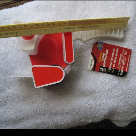 Heavy Duty 10" Tape Dispenser Family Maid Quality Tools Packaging Rolls Boxing - Picture 5 of 5